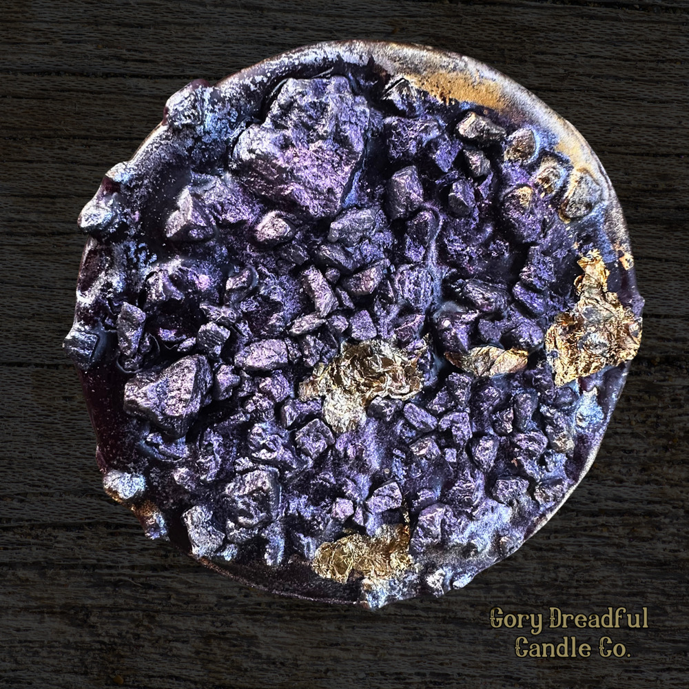 Citrus Pyre Deluxe Fusion Wax Melt Druzy - White Santal Citrus Scent